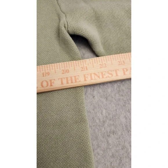 PacSun Sweater Mens Small‎ Sage Green Crewneck Knit Daisy Yin Yang Pullover - Picture 7 of 14